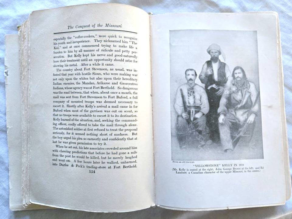 1909 The Conquest of the Missouri by Joseph Mills Hanson 1st edition h/c