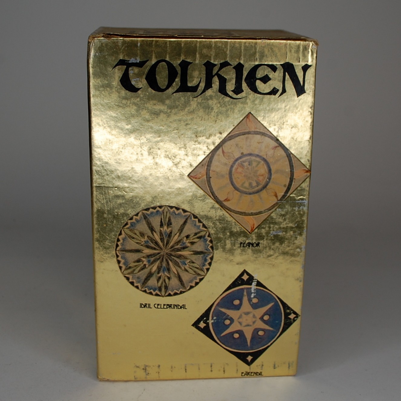 Gold Foil Box Set Ballantine 1973 Lord of the Rings J R R Tolkien 4 PB Set