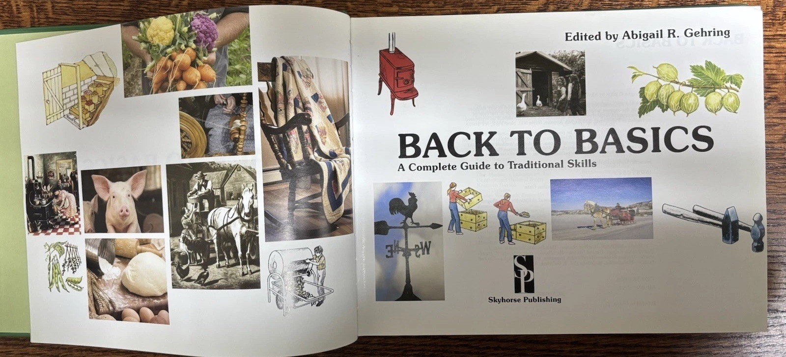 Back to Basics Third Edition Traditional Skills Homesteading Hardcover Gehring