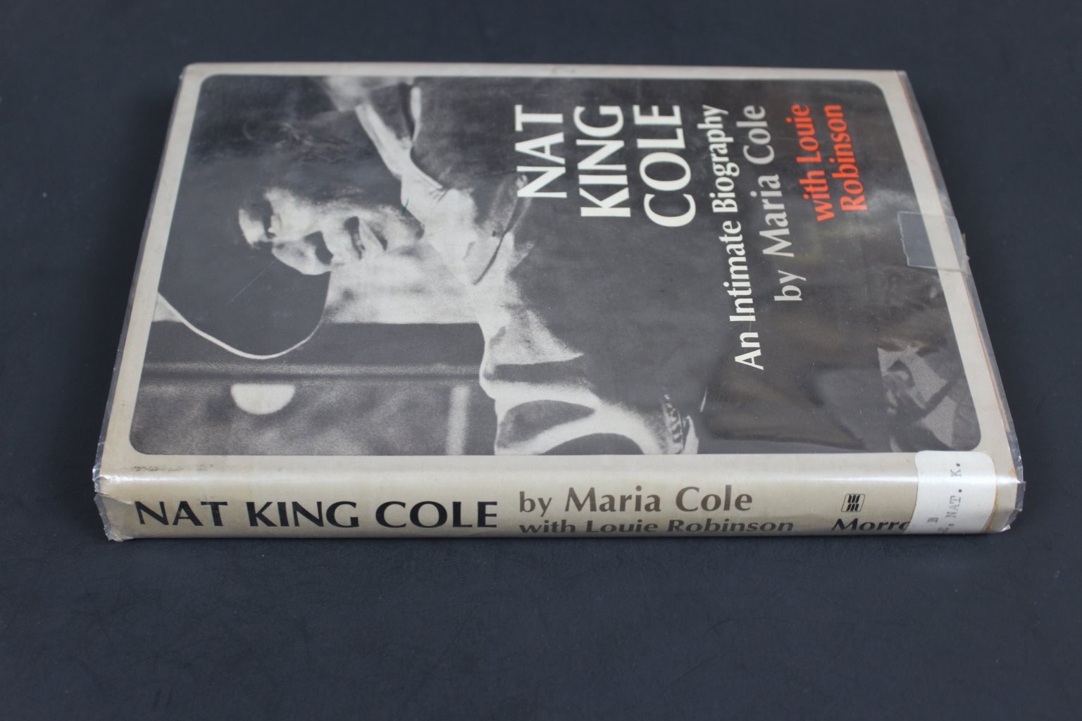 Nat King Cole Maria Cole 1971 Biography Music Jazz Singer William Morrow