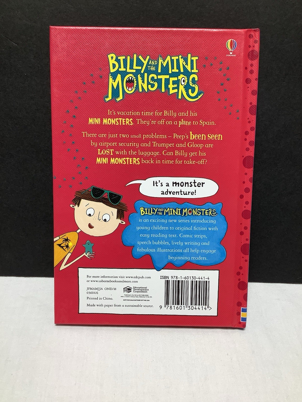 Usborne Billy and the Mini Monsters Books Lot of 9 Hard Cover EUC