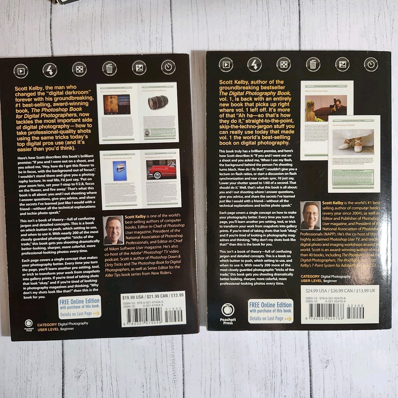 Scott Kelbys Digital Photography Boxed Set, Volumes 1 and 2 Beginner To Advanced