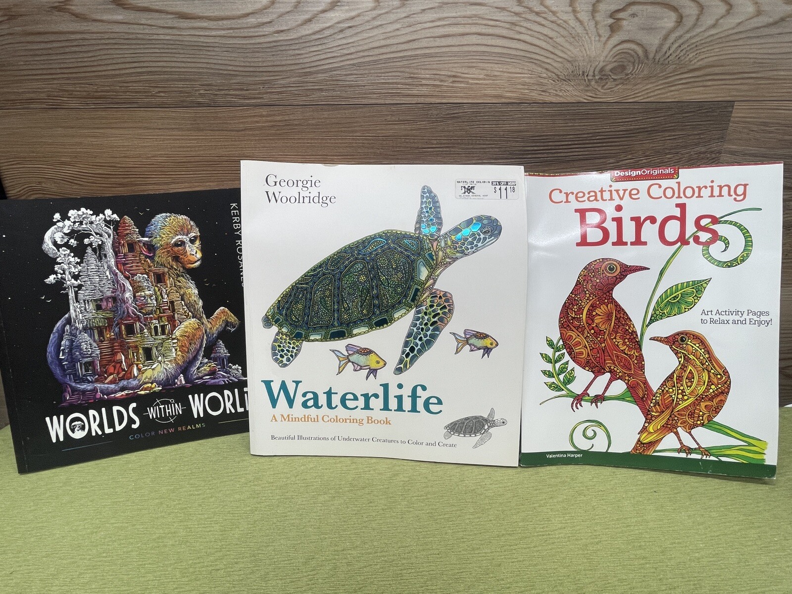 Mindful Relaxation Coloring Books Lot Of 3