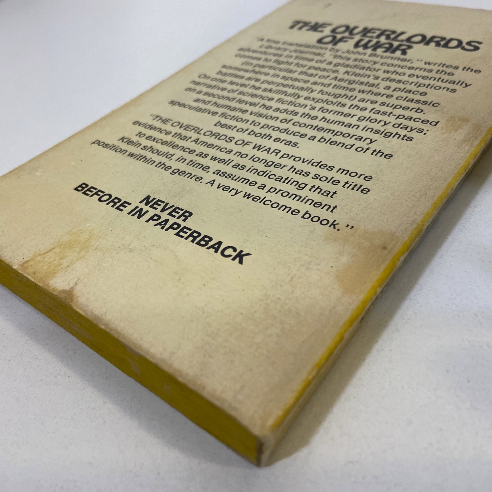 14 Various Sci-fi Authors Vintage DAW Books Yellow Spine MMPB Novels Lot GOOD