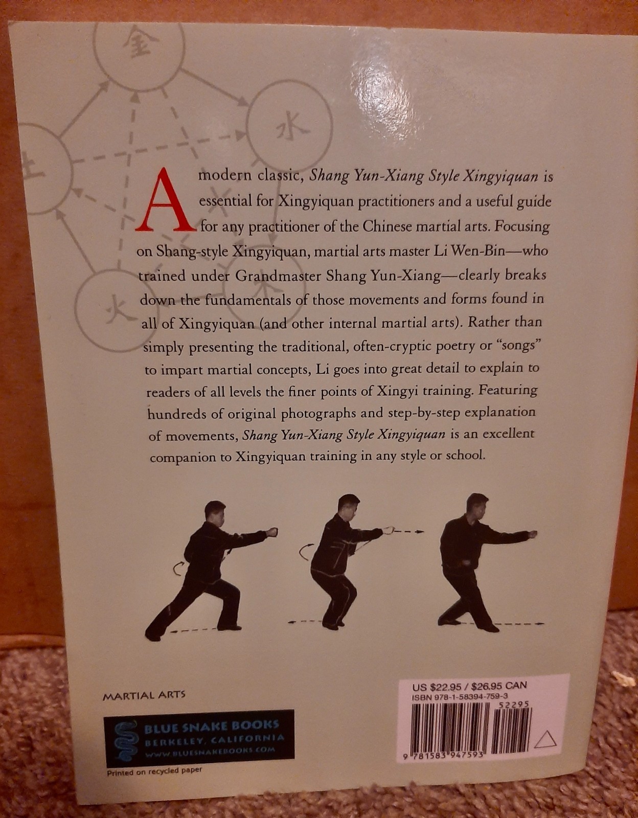 SHANG YUN-XIANG STYLE XINGYIQUAN: THE FOUNDATIONS AND By Li Wen-bin & Shang VG