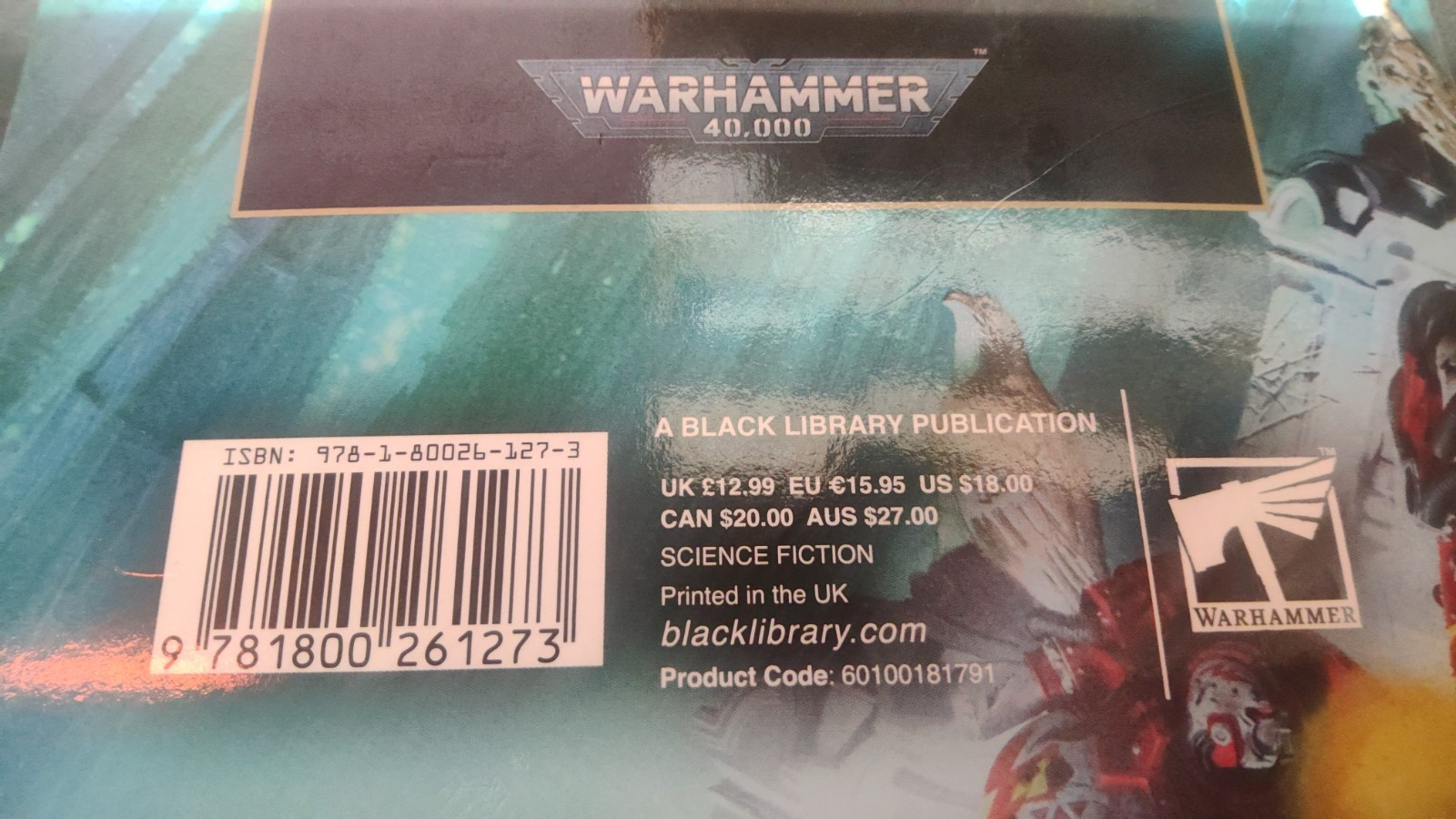 THe Horus Heresy Siege of Terra Warhawk by Chris Wraight 1st Print 2022 PB