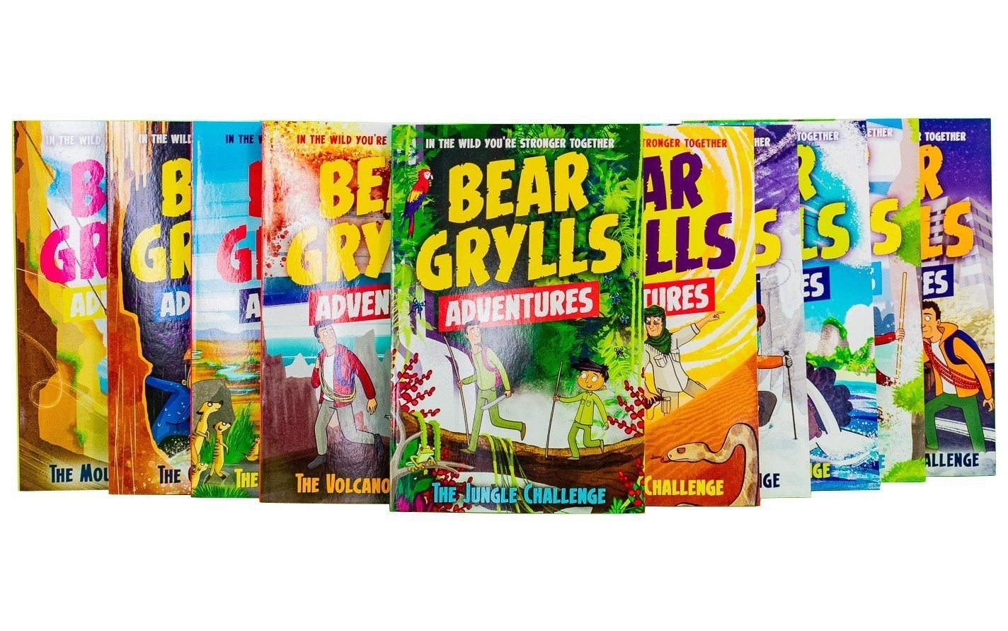 Bear Grylls Adventure Series 10 Books Collection Set – Ages 7-9 – Paperback