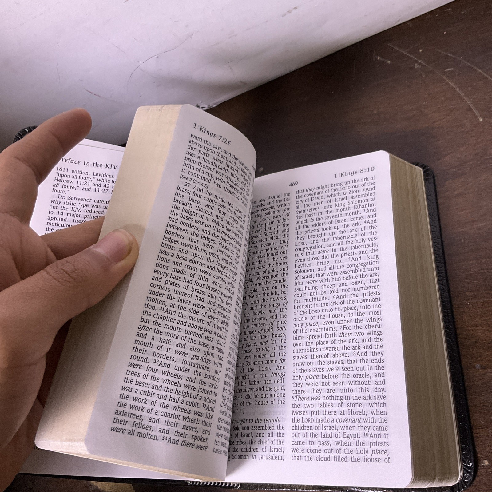 Holy Bible KJV Reference Edition Hendrickson Bibles