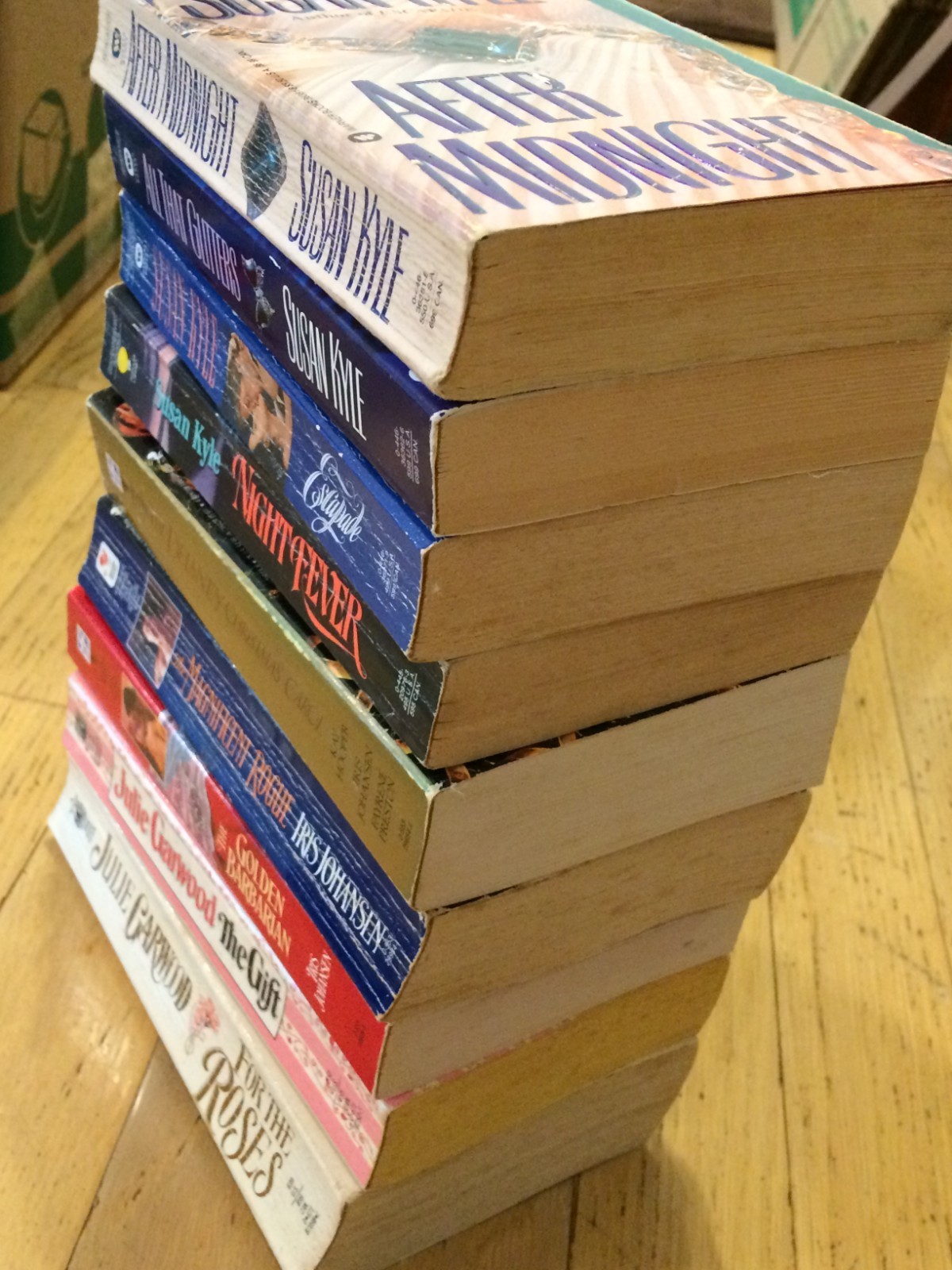 Qty 9 – Random Romantic Novels – Misc Authors – Paperback lot 2