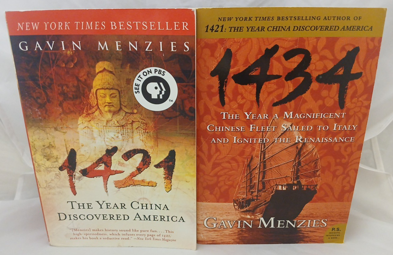 Bundle of 2 – 1421 & 1434 by Gavin Menzies Trade Paperbacks