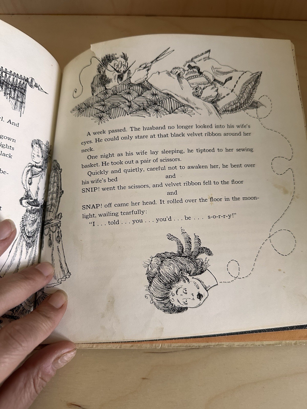 VTG 1973 Squeals Squiggles & Ghostly Giggles HC Ann McGovern Halloween Book