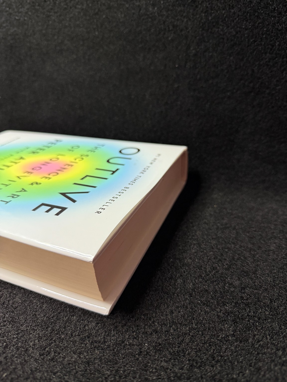 Outlive Science Art Longevity Peter Attia MD 2023 First Edition Hardcover Health