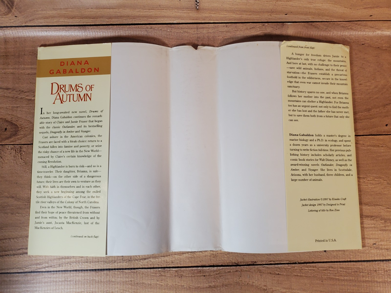 Drums of Autumn Diana Gabaldon Outlander HC DJ Great Condition