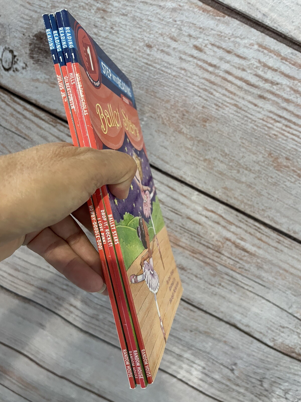 Step Into Reading STEP 1 Ready to Read 4 Books, Paperbacks