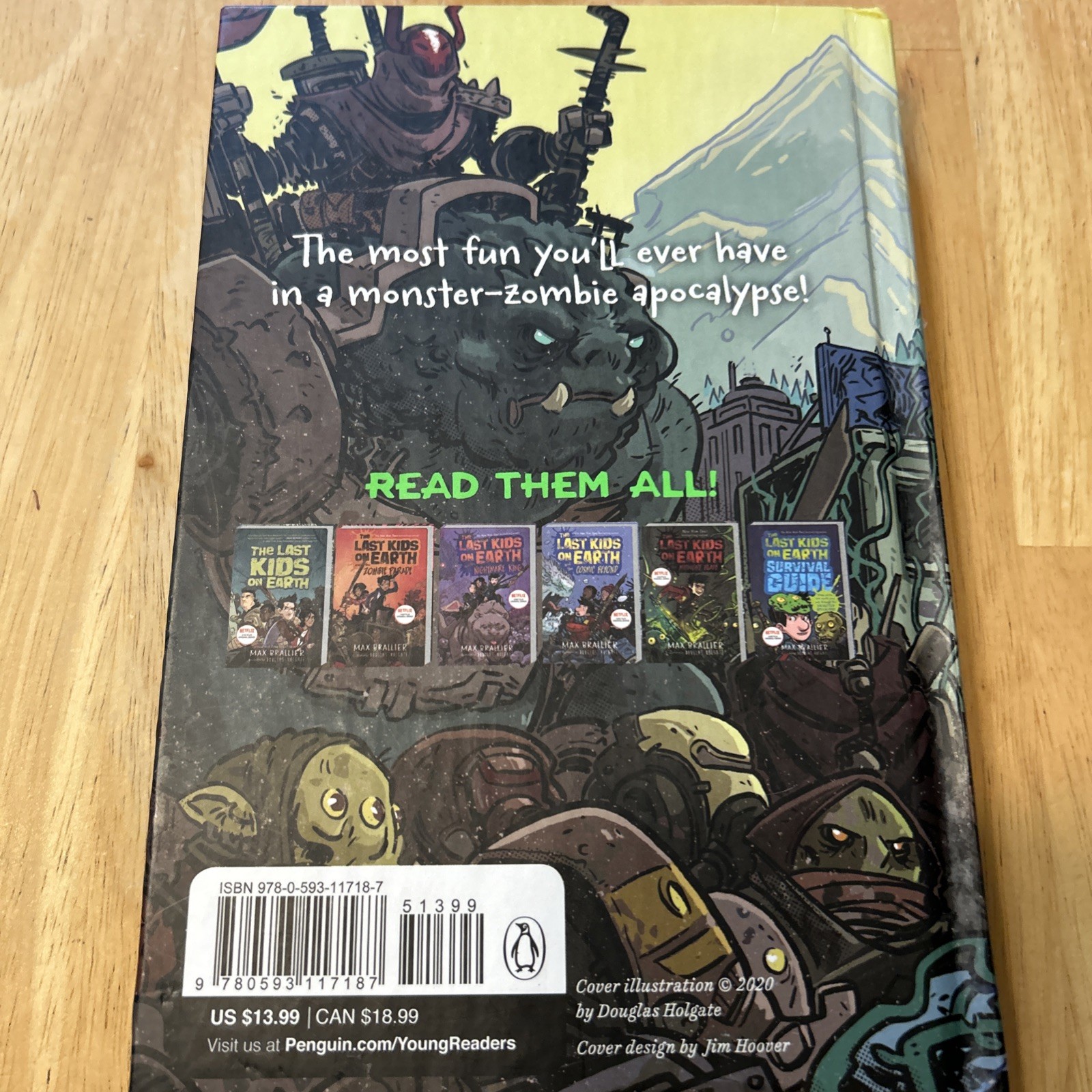 Last Kids on Earth: June’s Wild Flight by Max Brallier Illustrated By Holgate HC