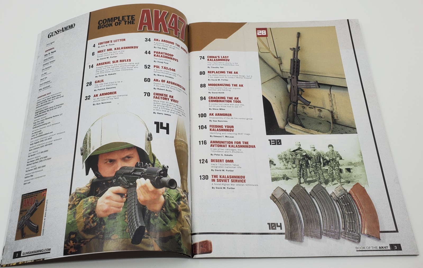 GUNS & AMMO Complete Book Of The AK 47 Magazine 2013