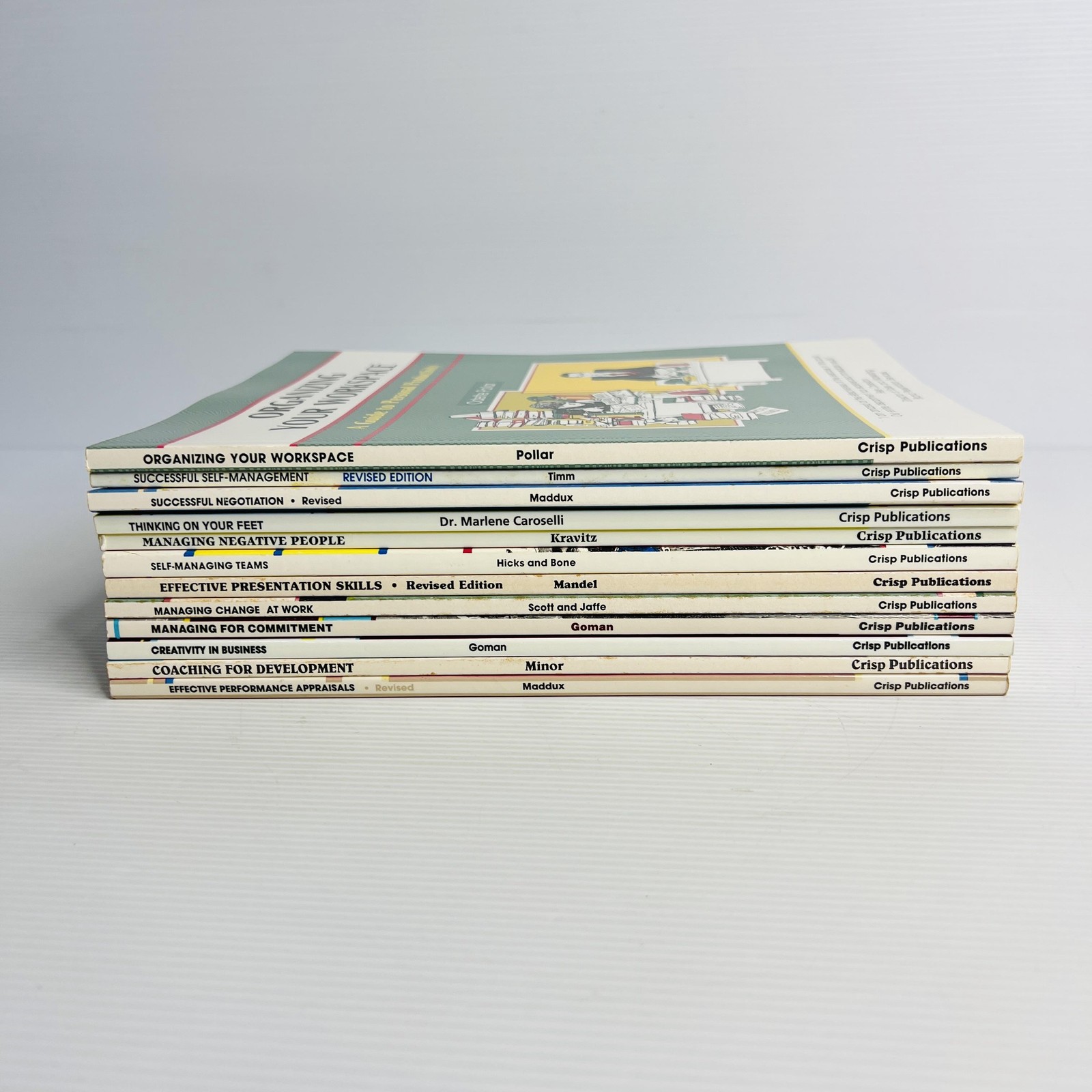Vintage Fifty-Minute Book Set 12 Scribe Trade PB Business Management Skills