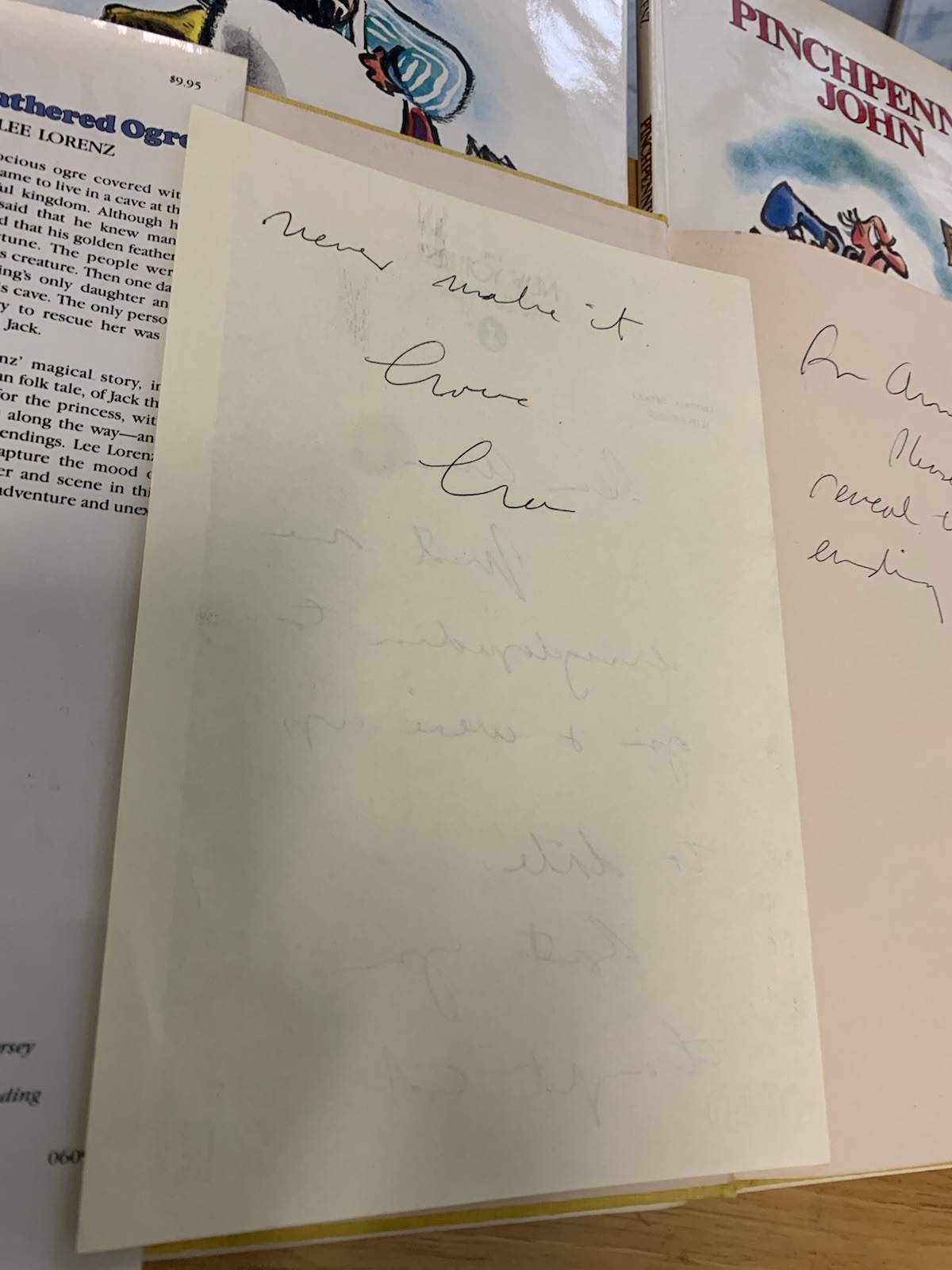 3-Rare Lee Lorenz Signed Books Ann Maurice personal collection all signed LOOK