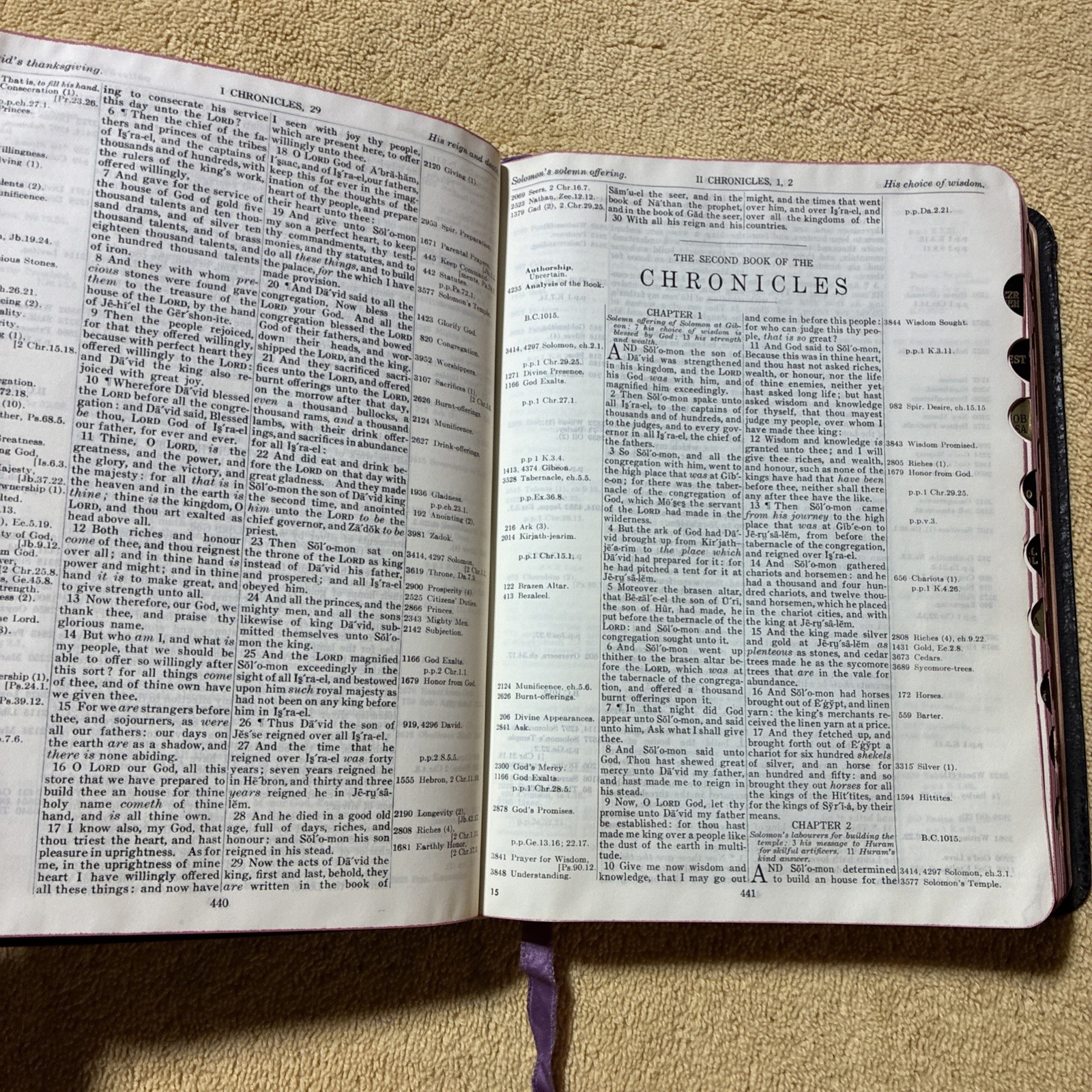 1964 Kirkbride The New Chain Reference Bible Thompson 4th Improved Edition KJV