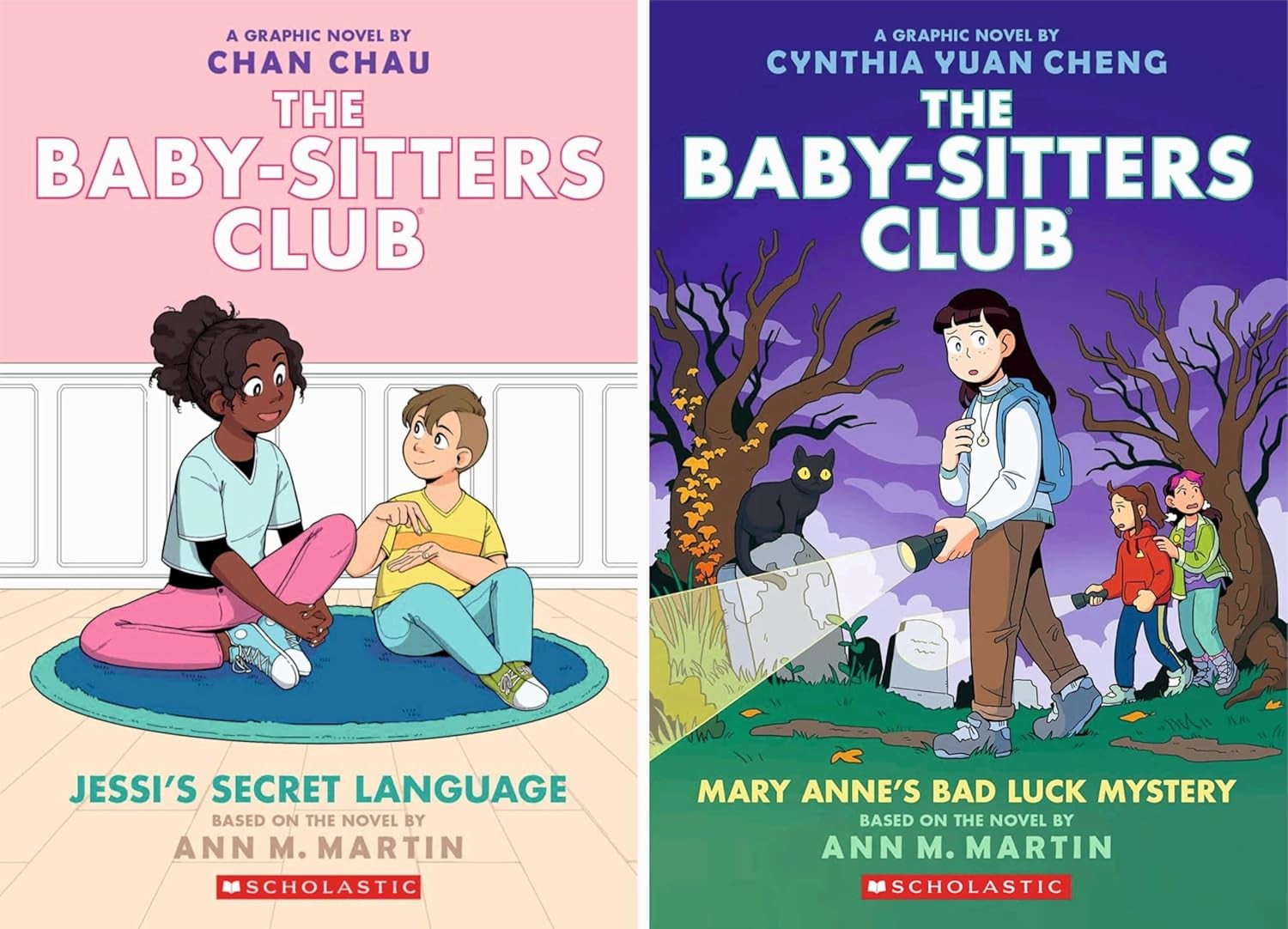 The Baby-Sitters Club Graphic Novel Series Collection Book 8 to 18 by Ann M.