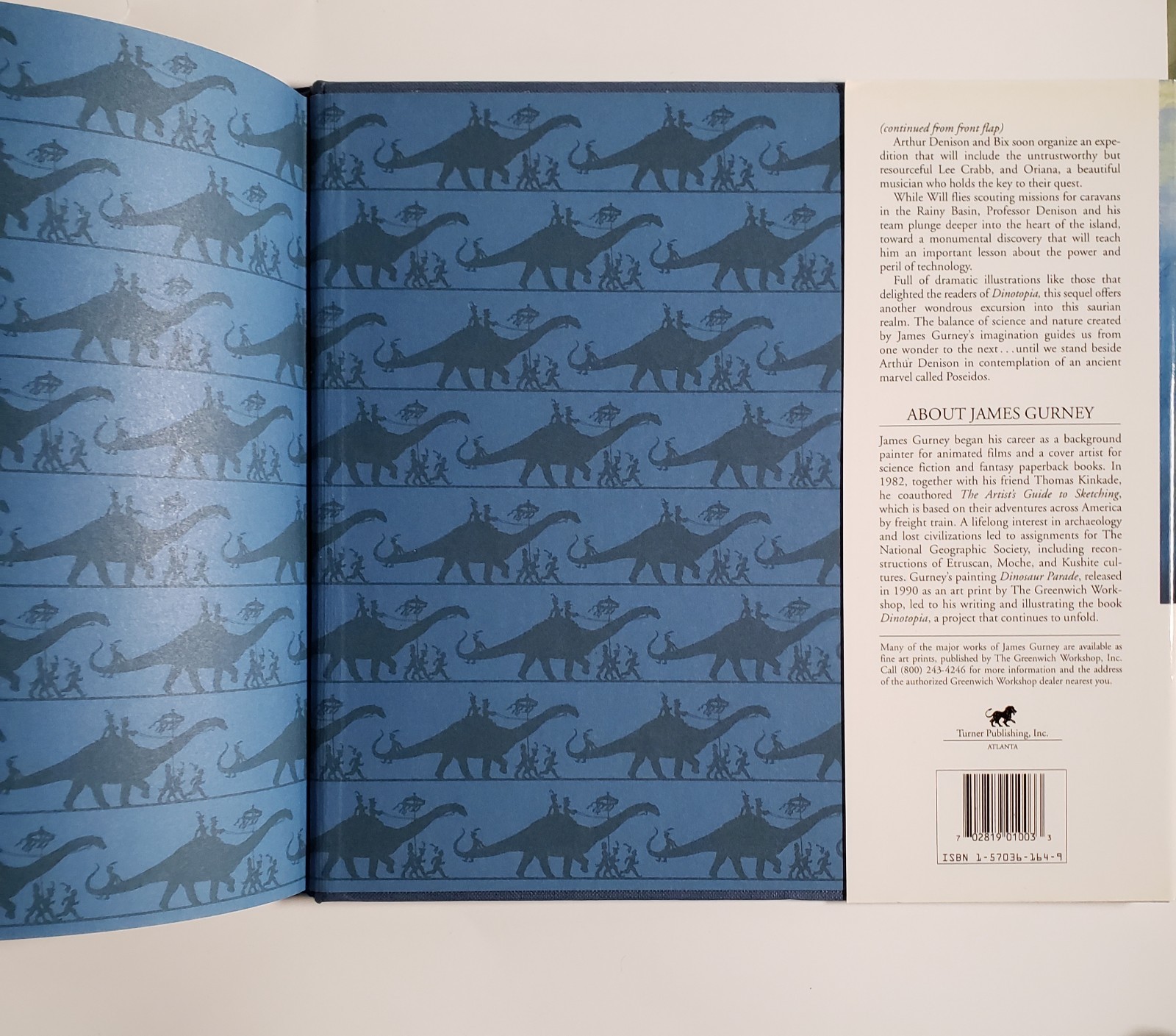 Dinosaurs “Dinotopia – The WORLD BENEATH” by James Gurney. New HC w/DJ 1st Ed.