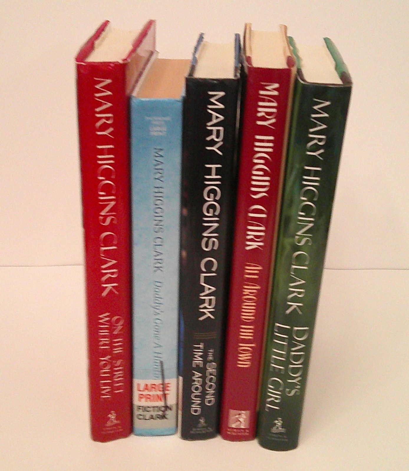 Mary Higgins Clark Lot of 6 Hardcover w/ DJ Daddy Little Girl Daddy’s Gone