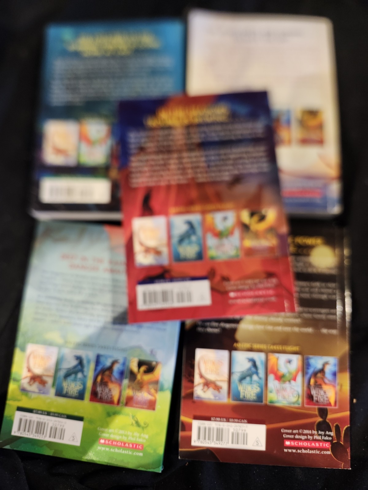 Wings Of FIRE BOOK LOT 1-5