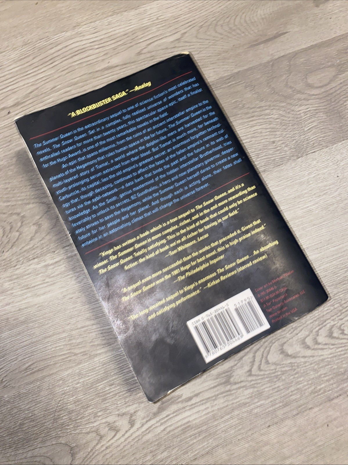 The Summer Queen Joan D. Vinge Paperback TOR Vintage 2003