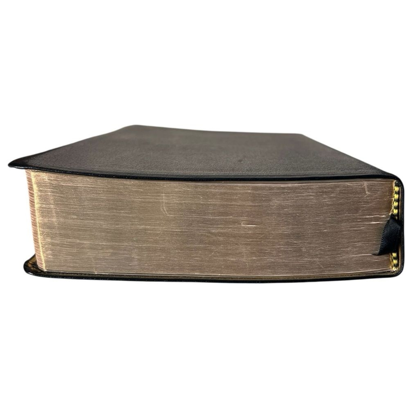 NIV Study Bible Black Leather Red Letter Zondervan Christian Religious