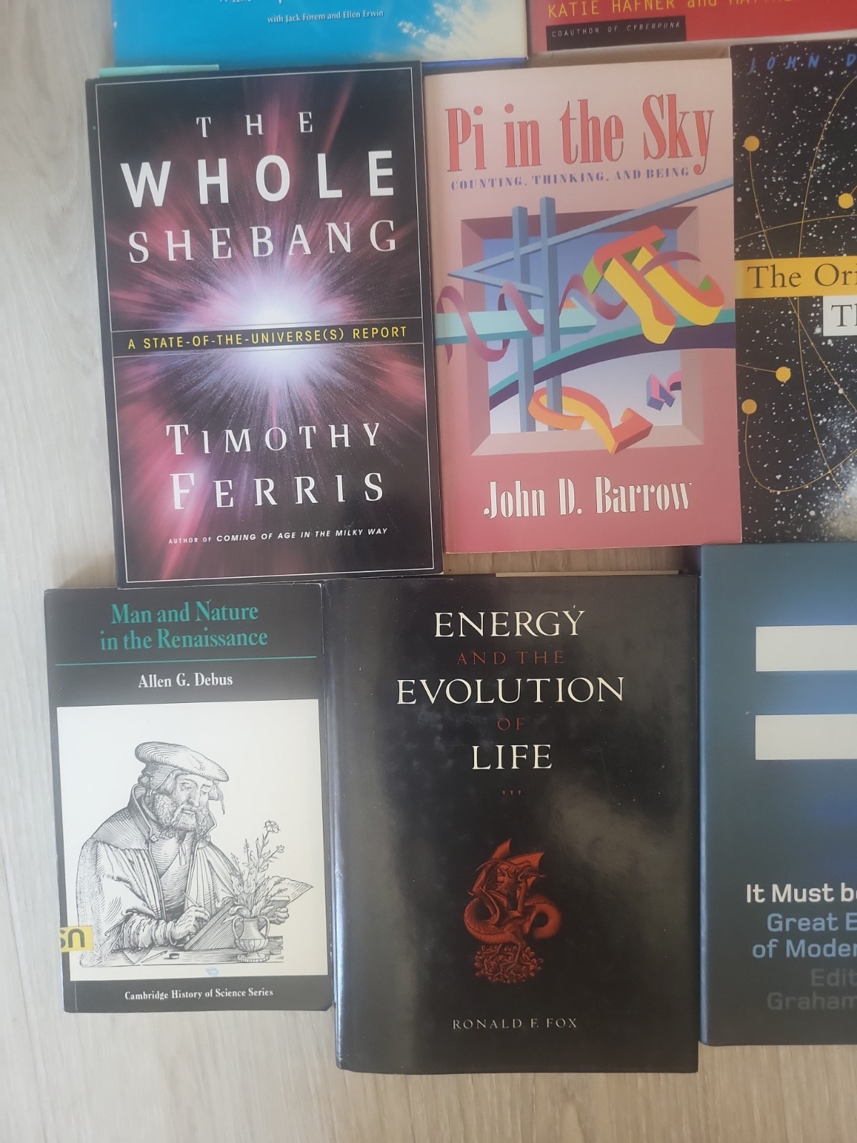 Lot Of 11 Science Nerdy Books