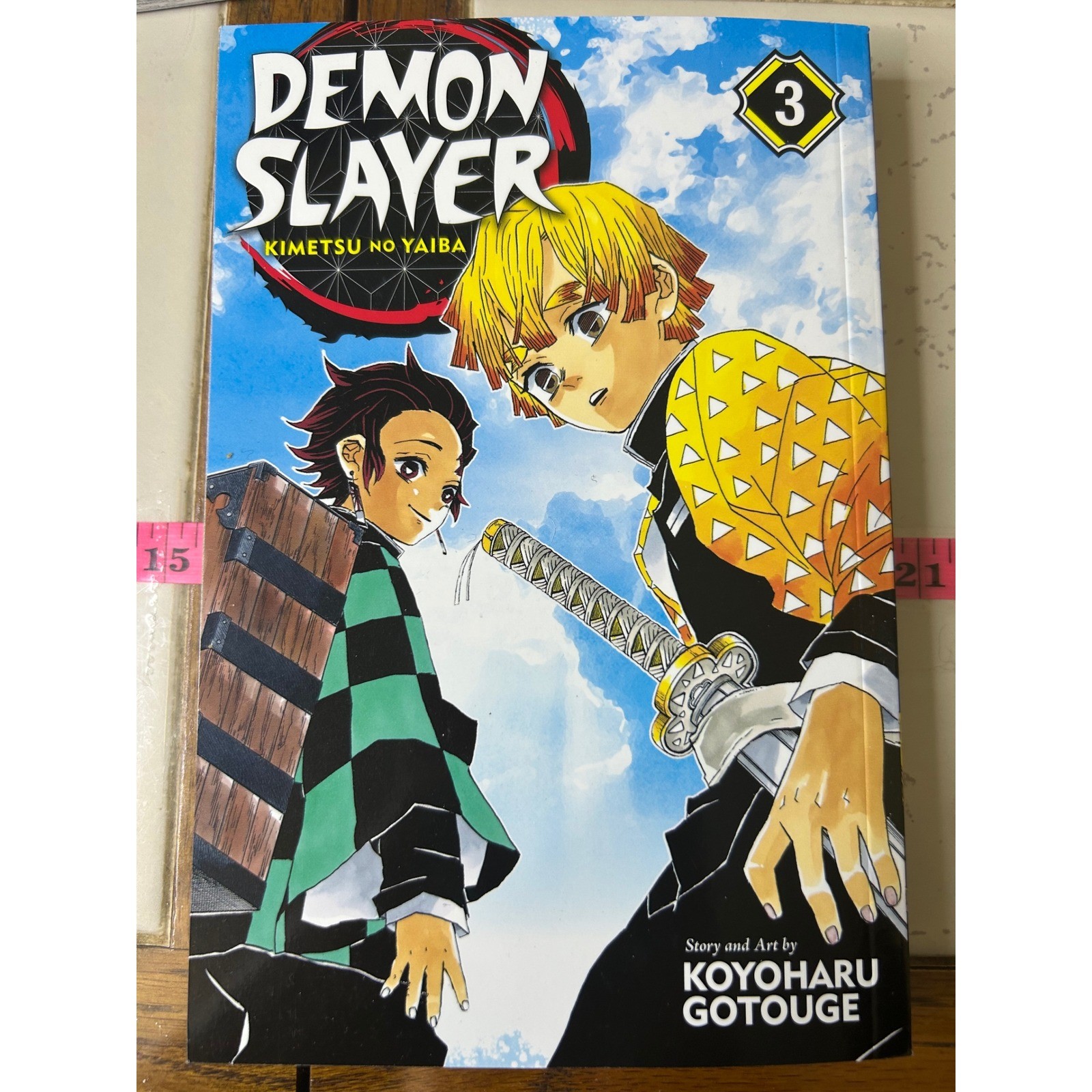 Demon Slayer Kimetsu no Yaiba Manga Volumes 1 2 3 VIZ Media Shonen Jump
