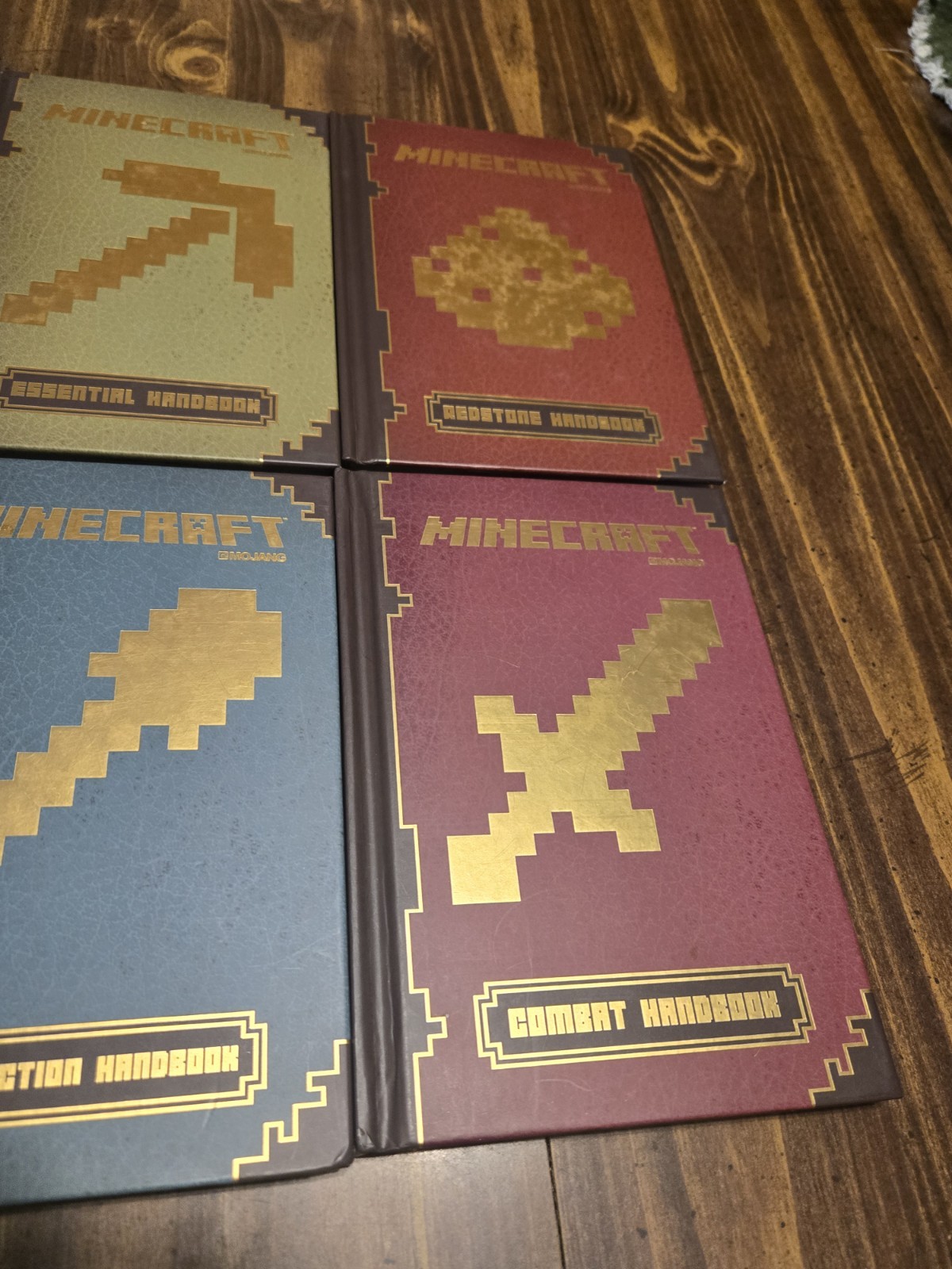 Minecraft: The Complete Handbook Collection 4 Book HC by Mojang Lot of 4