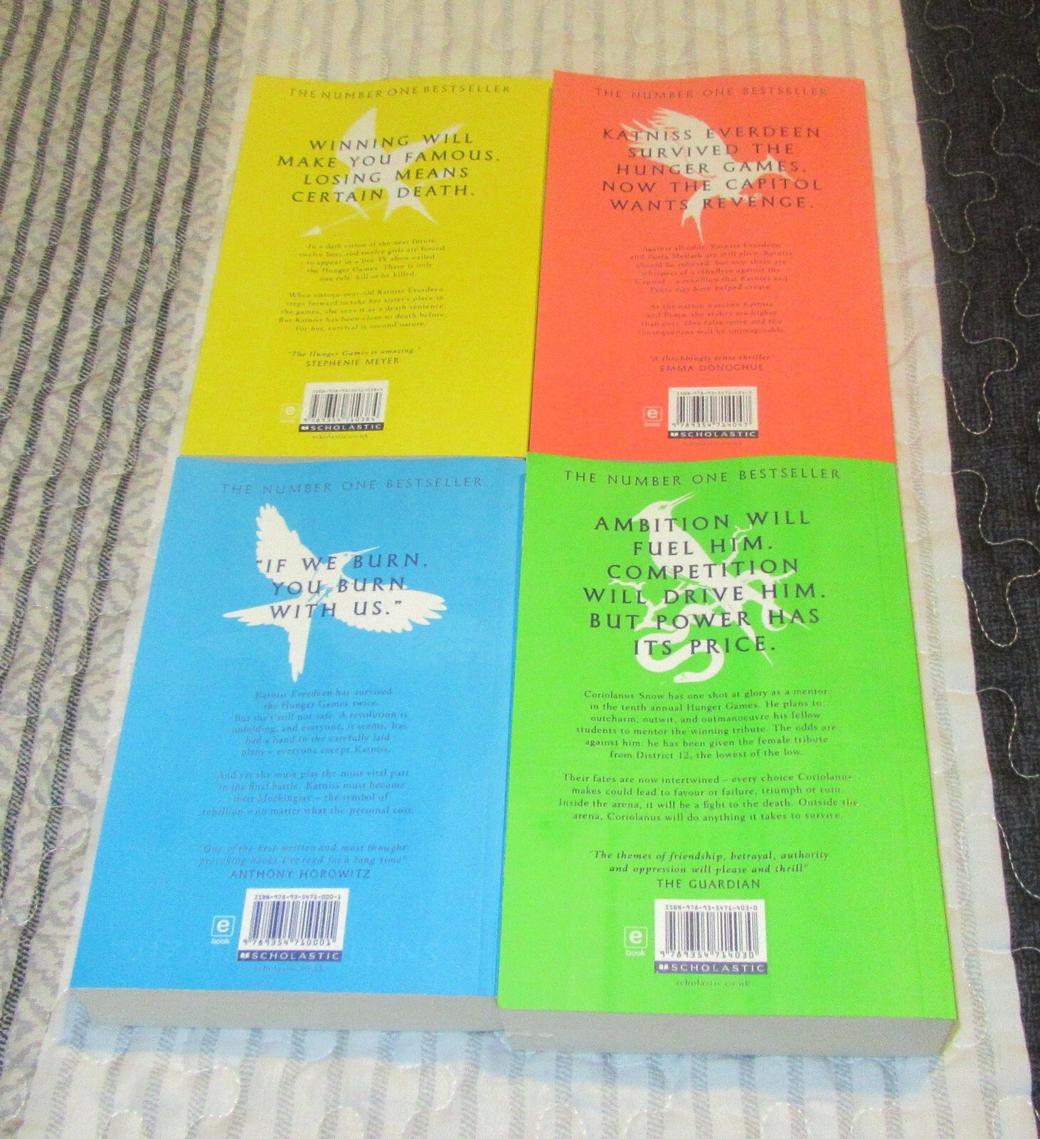 Hunger Games Boxed Set 4 Paperbacks