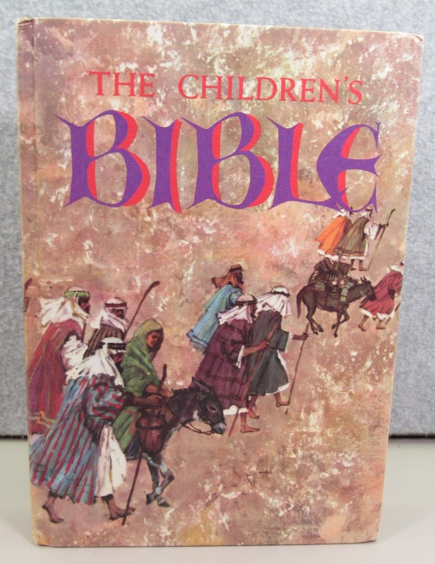 The Children’s Bible Golden Press Illustrated Stories Hardcover Vintage 1965