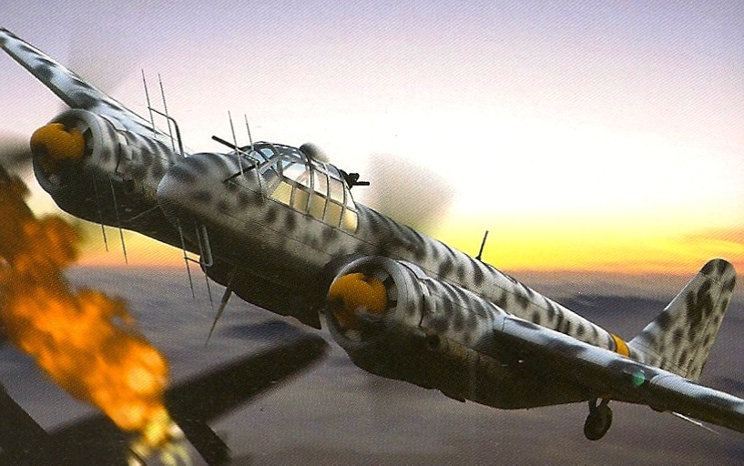 GERMAN AIRCRAFT 1935-45 Vintage 3D CG 27 Book LUFTWAFFE Fw-190D Ju-88 Bf-109G