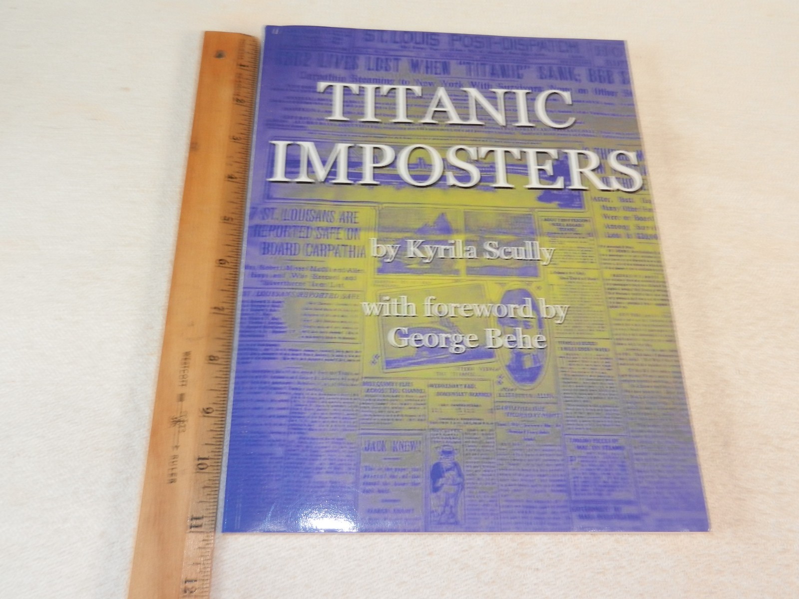 1912 TITANIC 7,000 survivor frauds – Several examples “TITANIC IMPOSTERS”