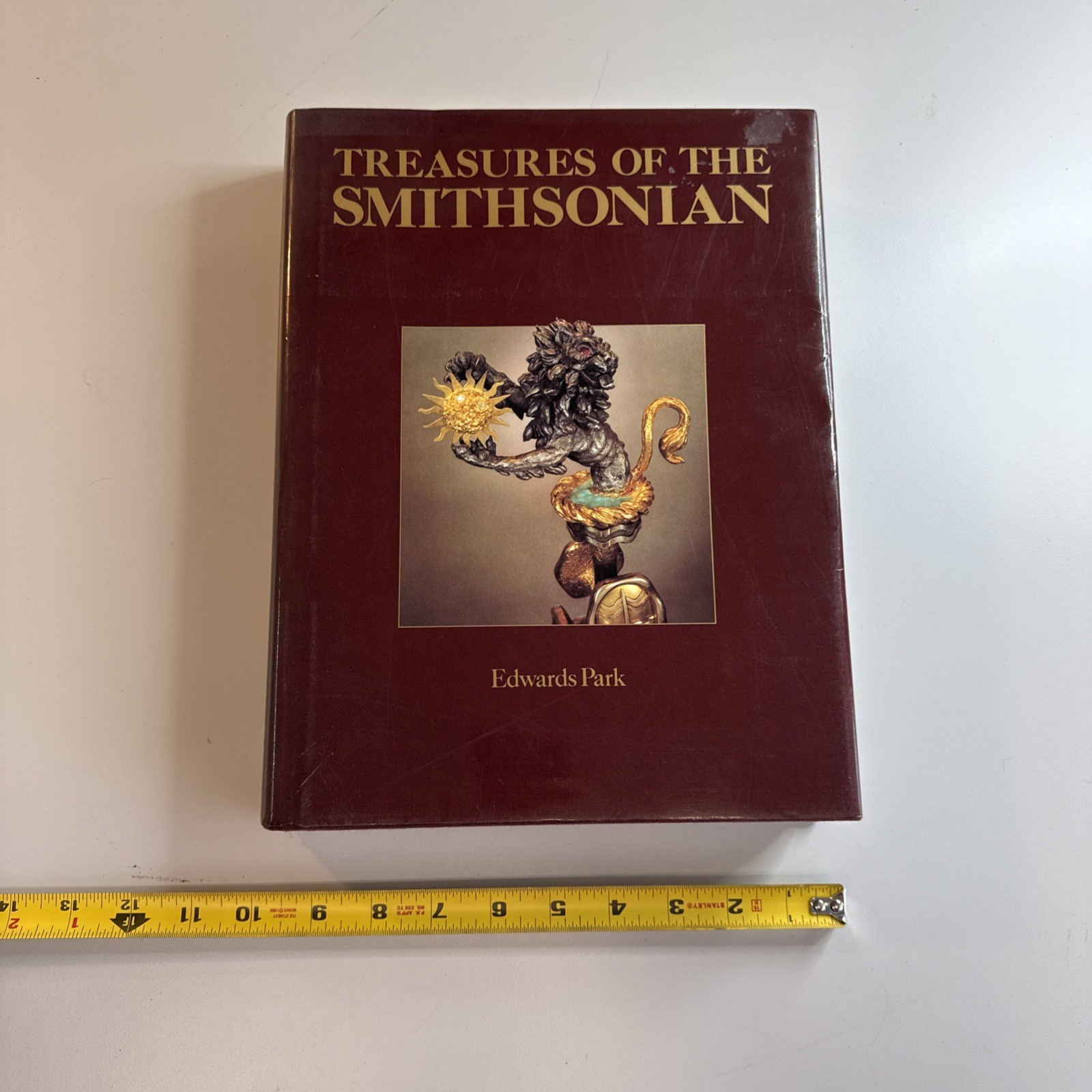 Treasures of the Smithsonian by Edwards Park (1983) Hardcover First Edition
