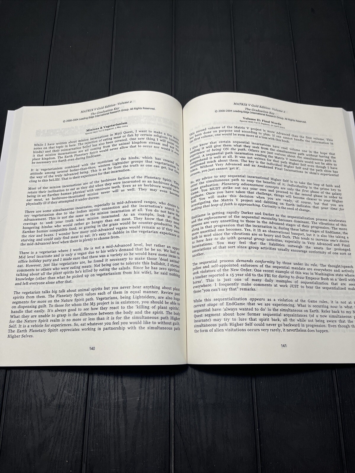 MATRIX V 5,Volume 2, The Graduation Key,by Valdamar Valerian,UFO,Alien,REPRINT