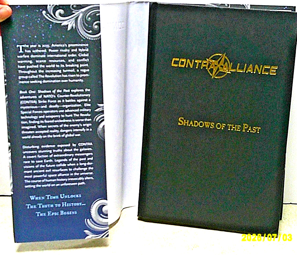Contra Alliance book one SHADOWS of the Past HB Bk Tom Kolega
