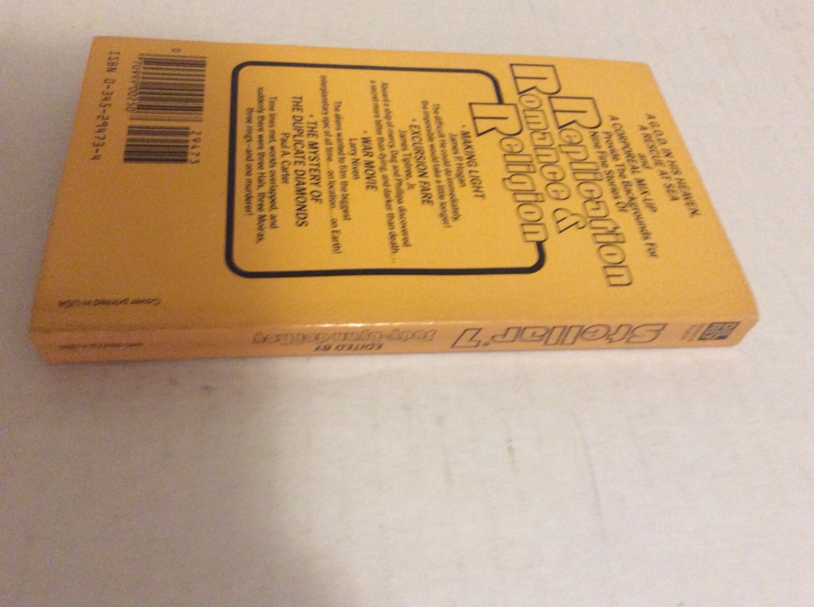 STELLAR #7: SCIENCE FICTION STORIES By Terry Carr And Leanne Frahm **Excellent**