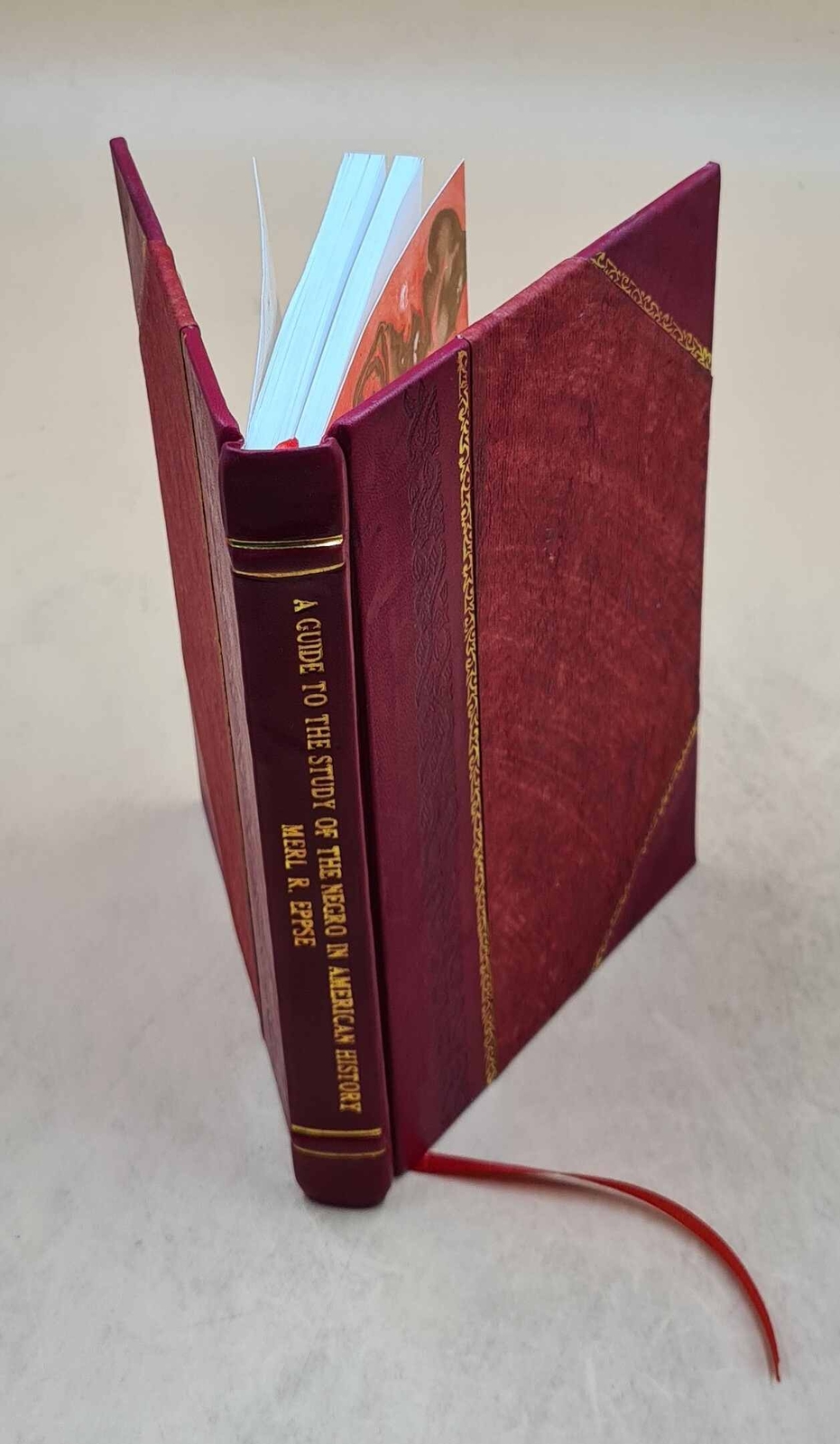 A Guide To The Study Of The Negro In American History, By Merl R [Leather Bound]