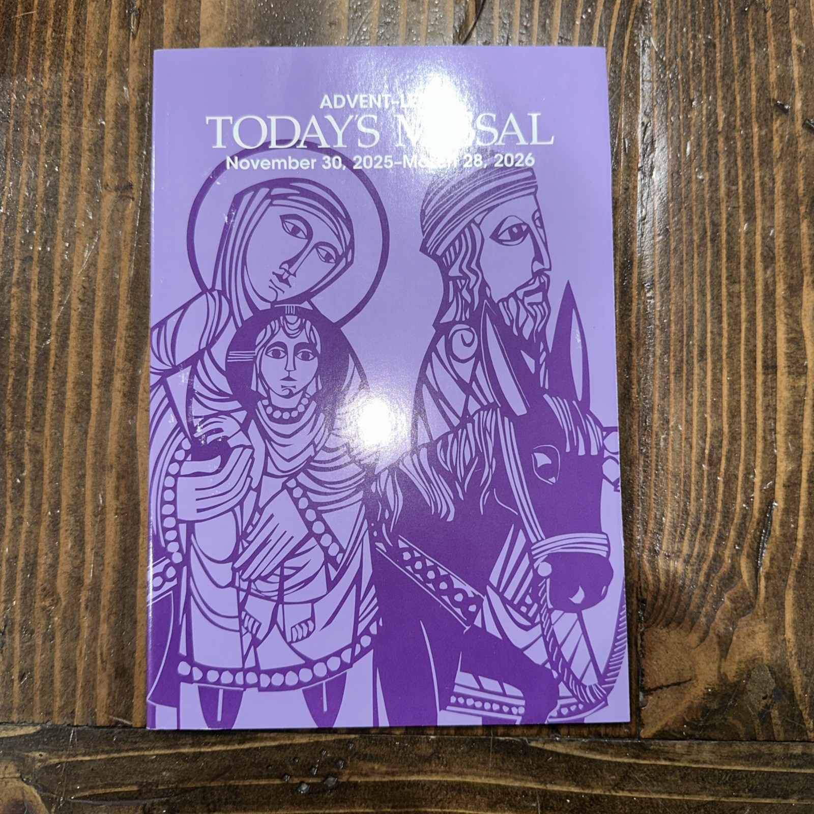 Today’s Missal Advent – Lent 2026 Unused OCP Good Condition