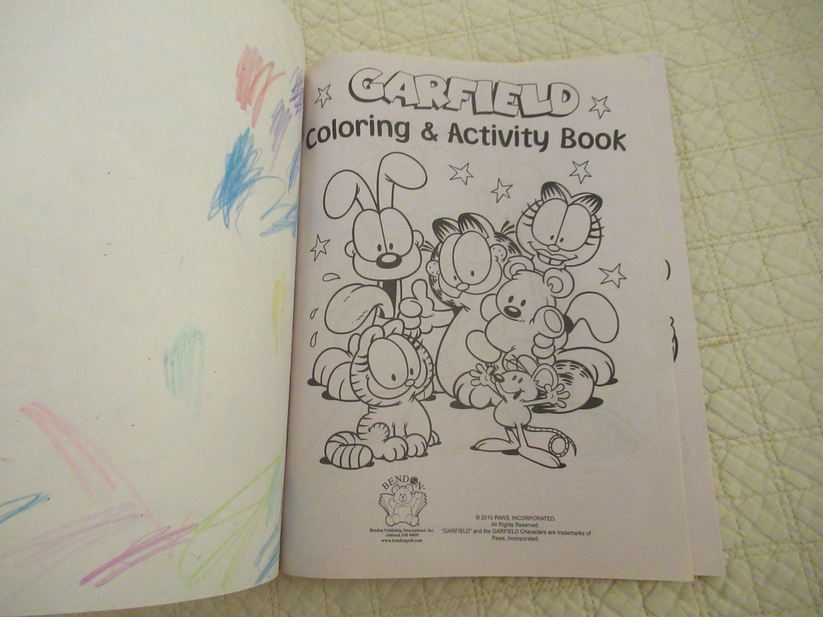 Garfield Coloring and Activity Books (2-Set) (Paperback) (Bendon Publishing)