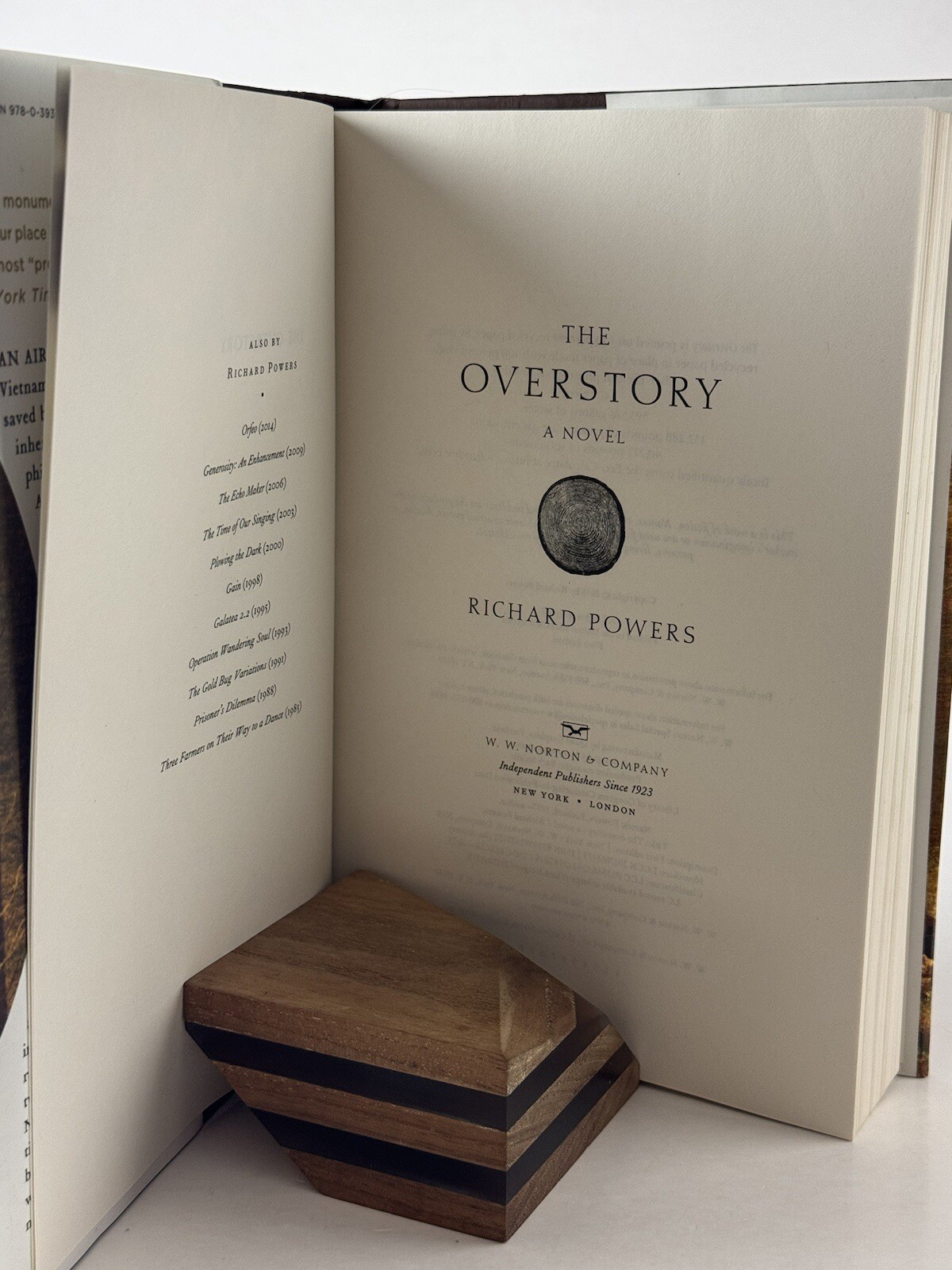 SIGNED 1st Edition | Overstory : A Novel by Richard Powers