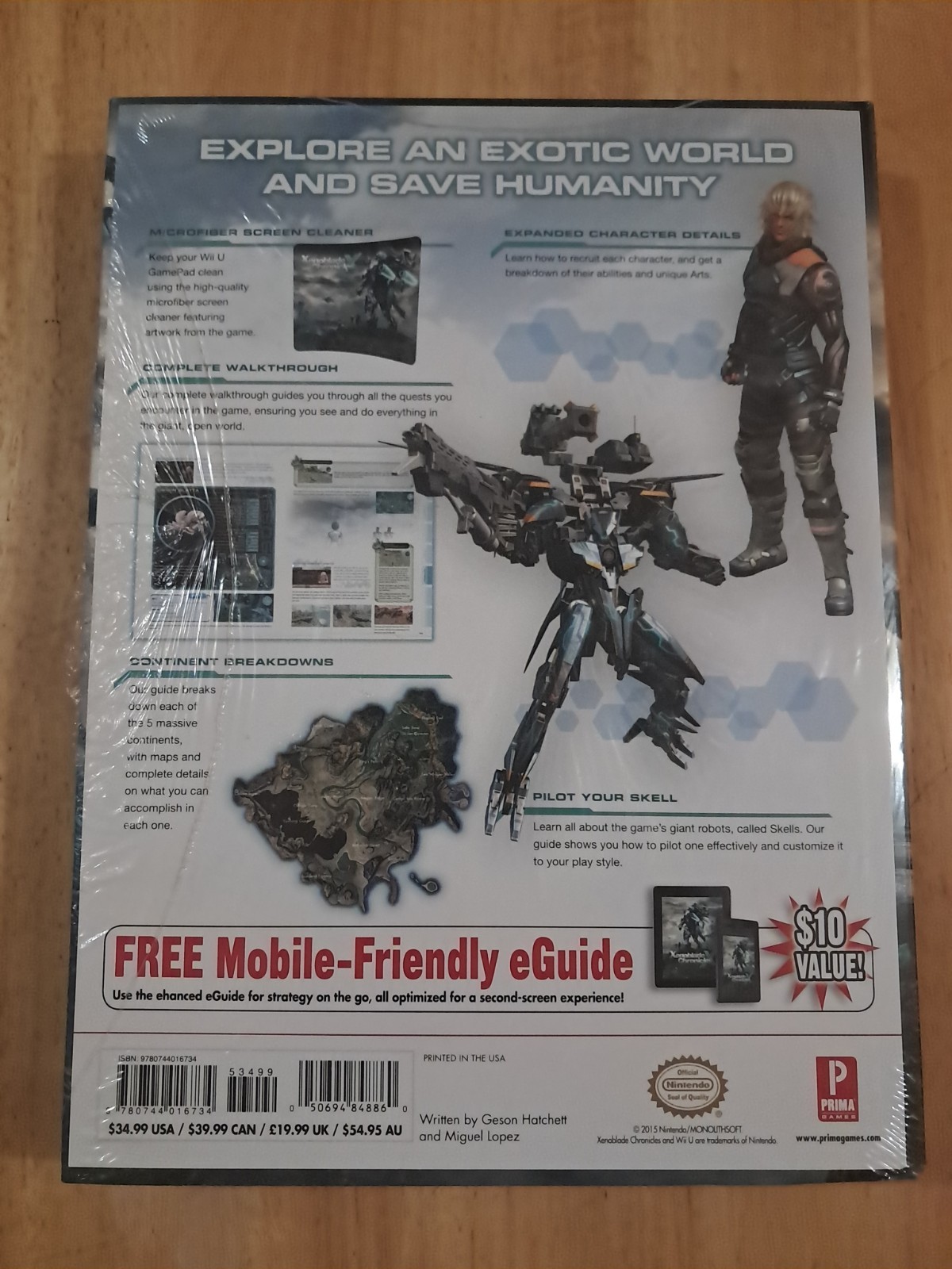 Xenoblade Chronicles X Collector’s Edition Guide NEW
