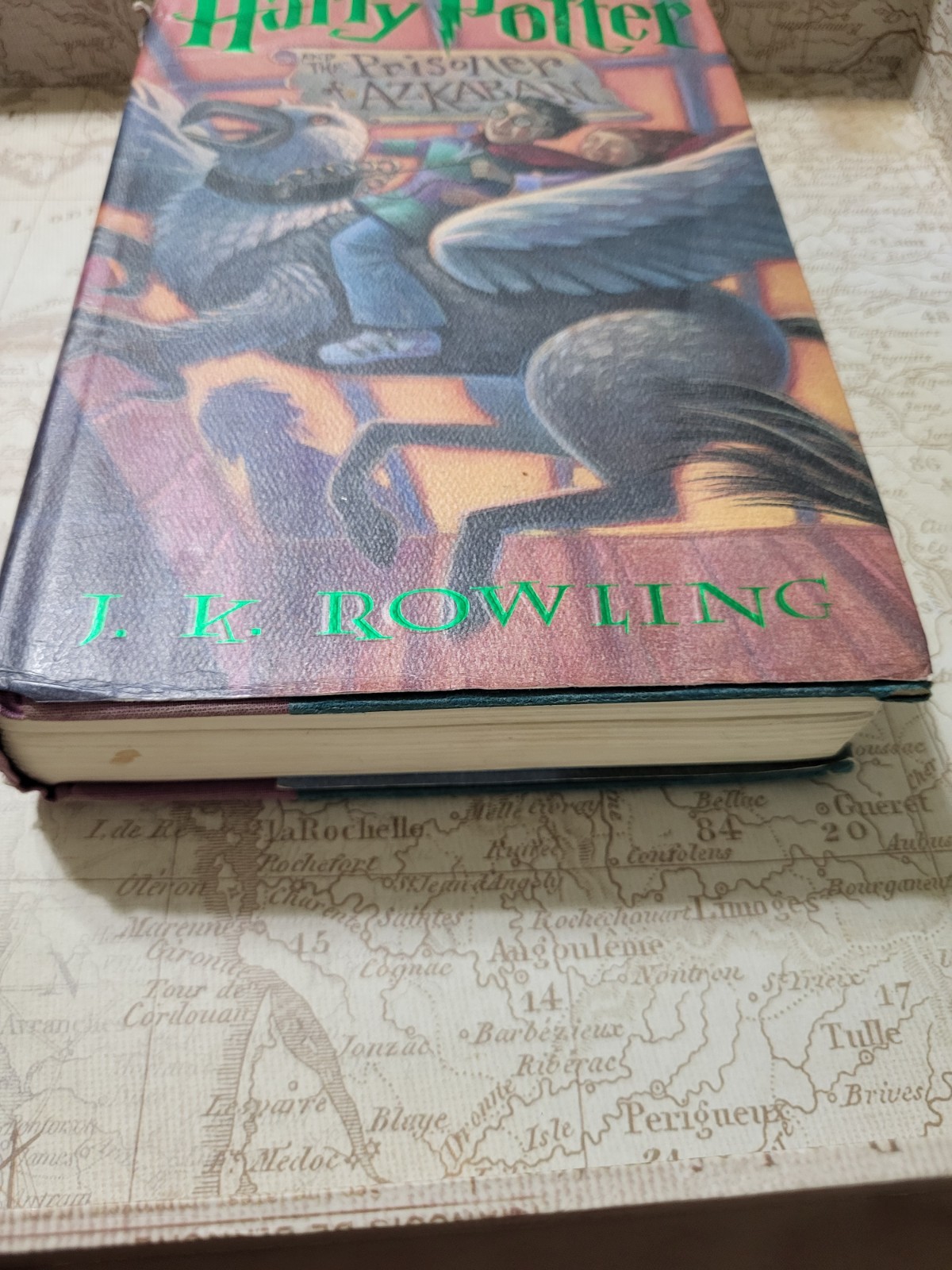 Harry Potter: Prisoner of Azkaban HC by J. K. Rowling (Scholastic Press)