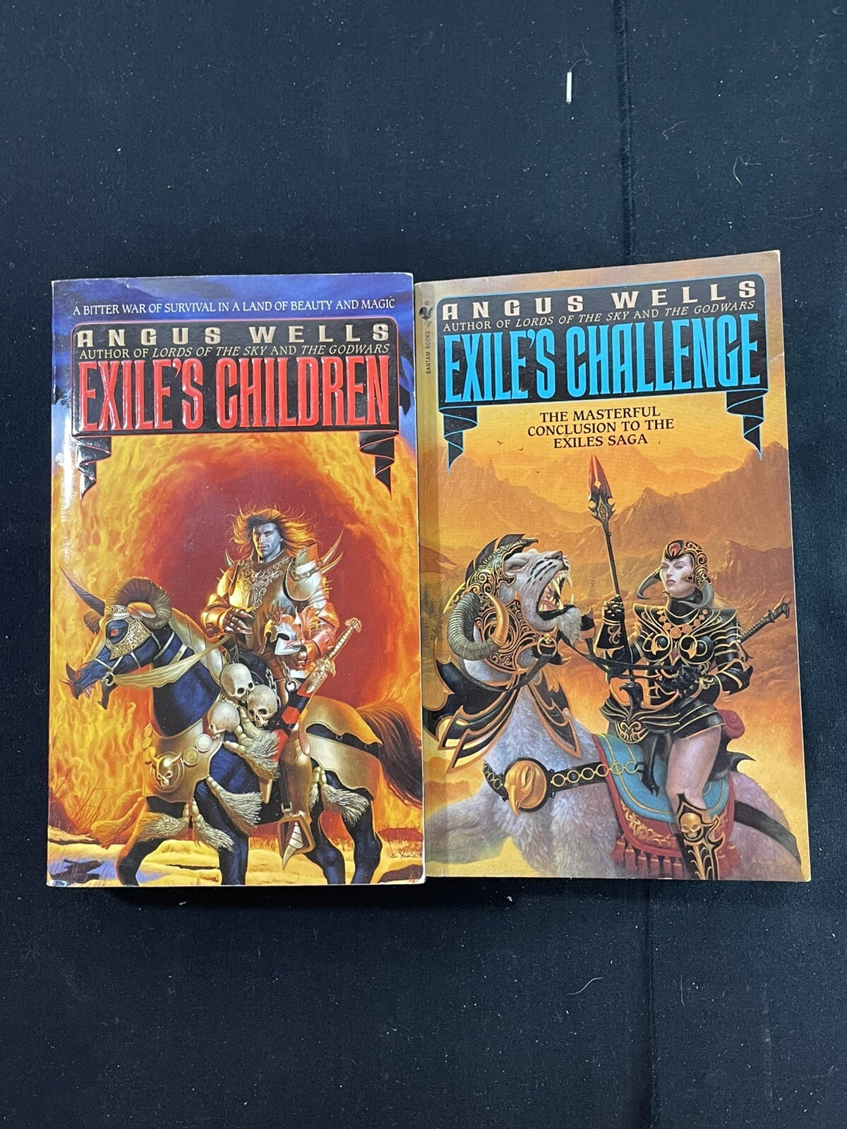 Angus Wells: Exiles Sage Books 1 & 2- Exile’s Children, Exile’s Challenge