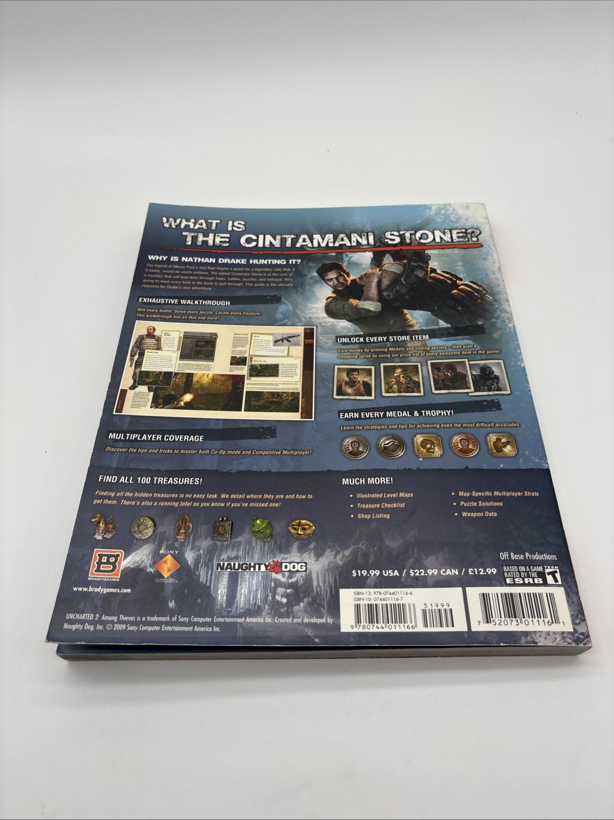 Uncharted 2 : Among Thieves Strategy Guide Bradygames (2009, Trade Paperback)