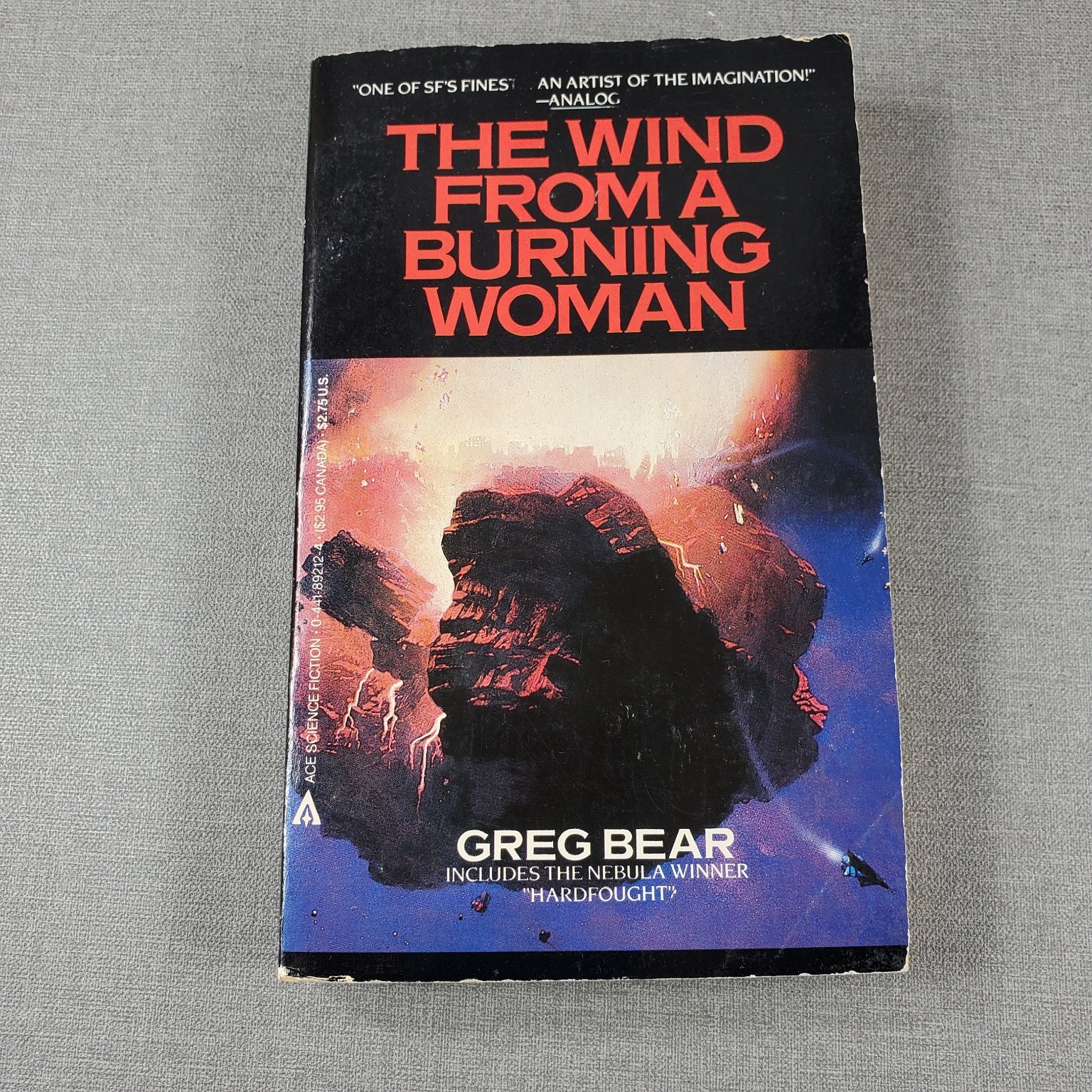 The Wind From a Burning Woman Greg Bear 1984 Ace Science Fiction Paperback