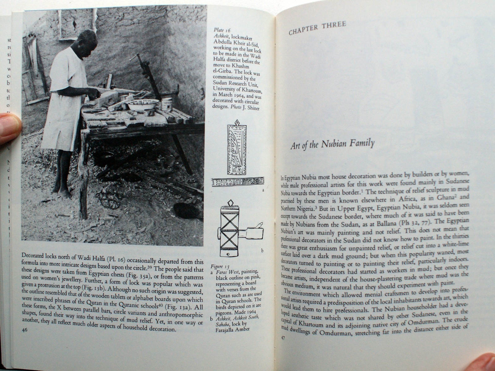 HOUSE DECORATION IN NUBIA, Marian Wenzel 1972 1st Ed 1st Pr Duckworth [404]